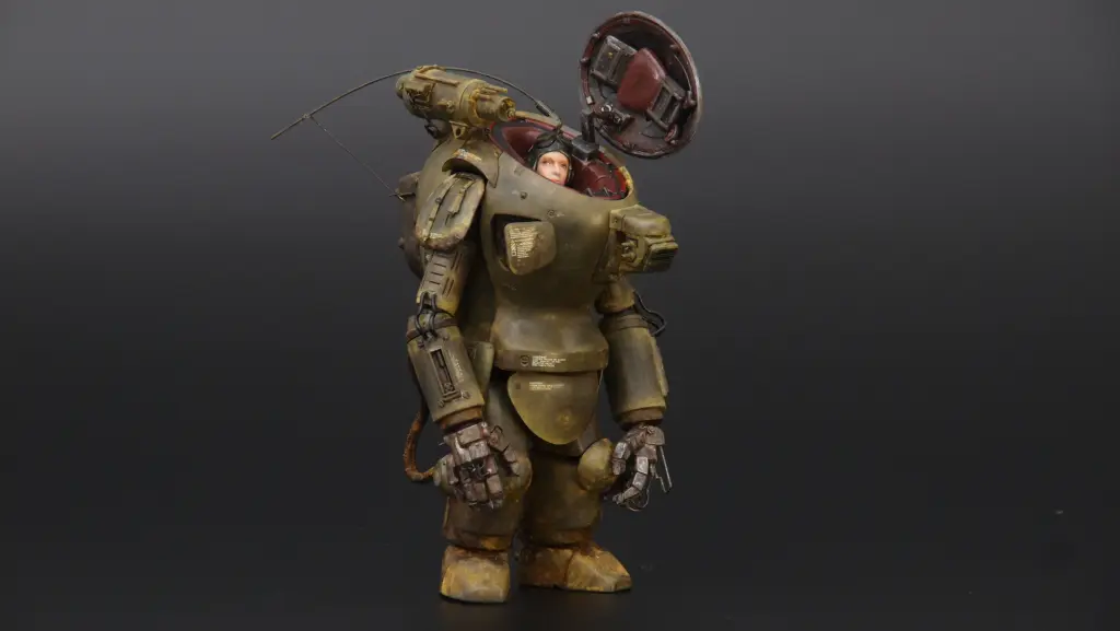 Ma.K. RACCOON 1/20プラモデル 単色塗装 完成画像＆製作動画