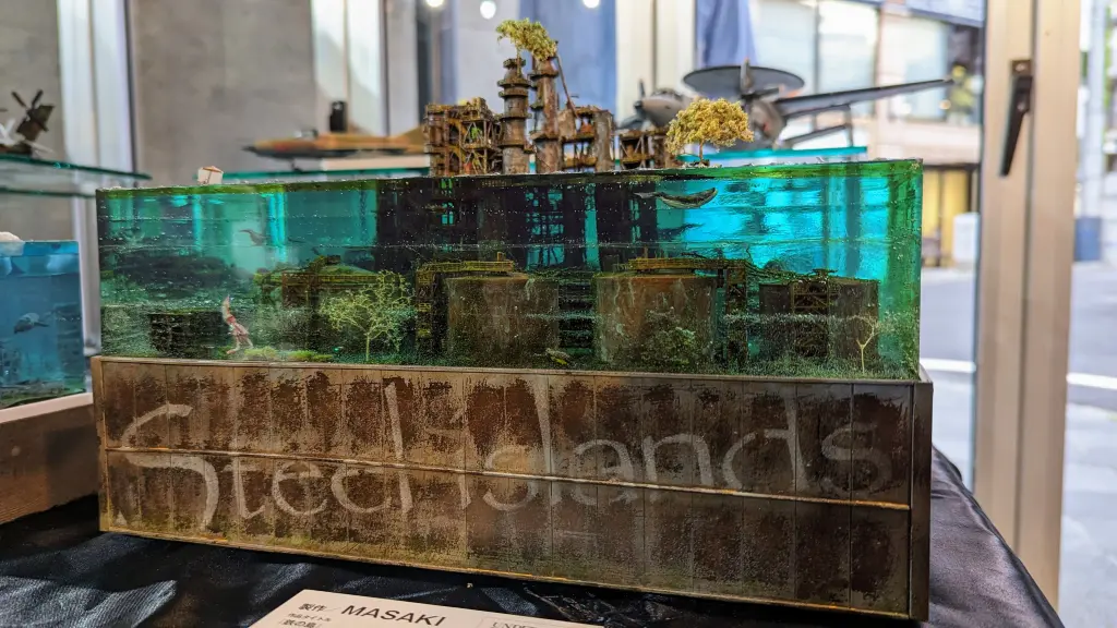 スケビ☆フェス2023 水没ジオラマと軍艦と東雲うみちゃん