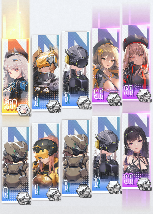 勝利の女神：NIKKE ドロシー3凸を目指してジュエル・チケット全投入