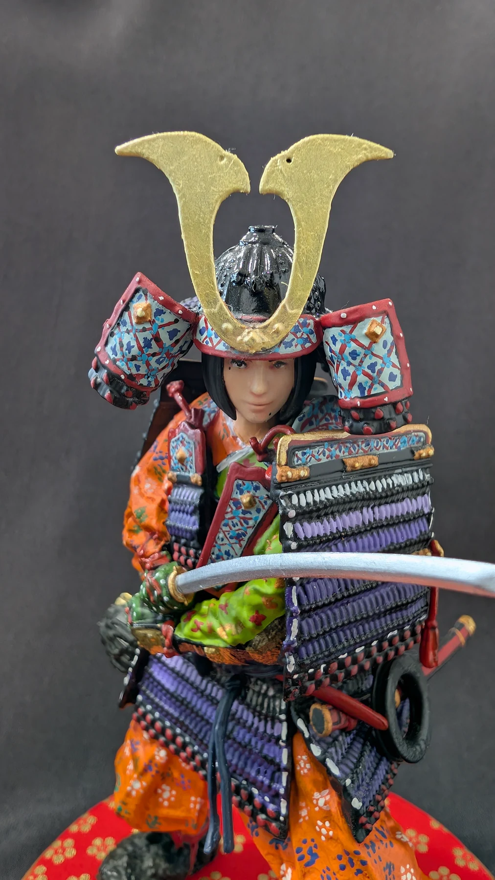 No.056「鎌倉時代の鎧武者 鎌倉いろは」/コアラ侍 こだわり画像1