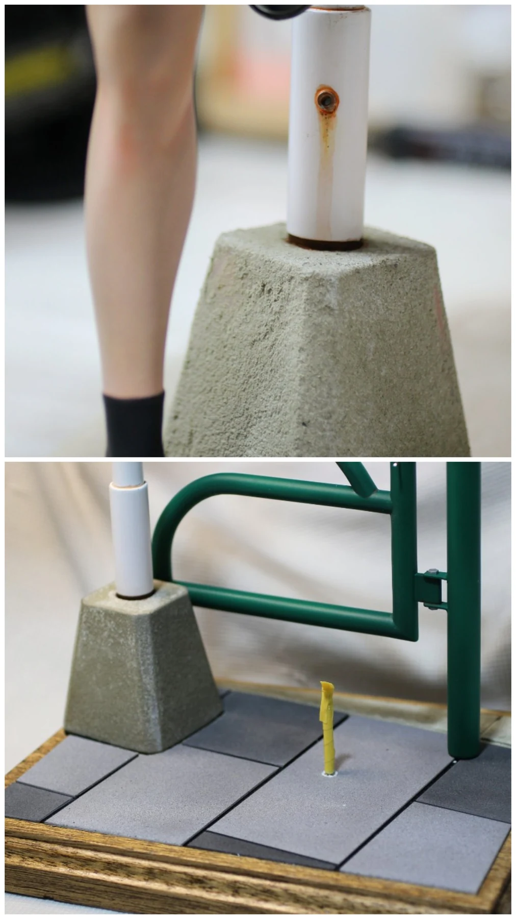 No.128「『バス停とJK』WF展示用特注品」/やすひで こだわり画像3